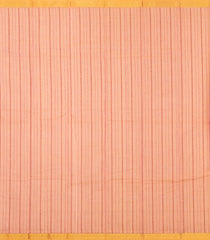 Peach Woven Rasipuram Cotton Saree With Stripes-RA2580