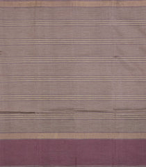 Lilac Woven Tussar Saree With Stripes-TU3354