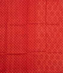 Taupe Woven Tussar Silk Saree With Printed Floral Motifs-TU3079