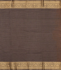 Red Woven Blended Viscose Saree With Zari Checks-BL6099
