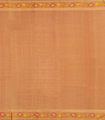 Red Handloom Kanchipuram Silk Saree With Meena Border-KA15782