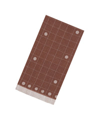 Brown Handloom Bengal Cotton Saree With Checks & Buttas-BG1923-Brown