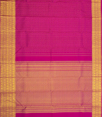 Pink Handloom Kanchipuram Silk Saree With Zari Checks & Buttas-KA16331