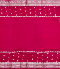 Pink Woven Banarasi Poona Silk Saree With Checks & Buttas-BP1012