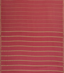 Peach Woven Mysore Silk Saree With Pure Zari Stripes -MS3278