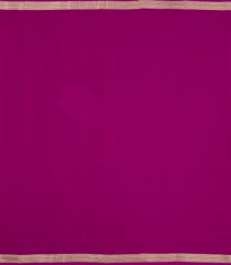 Magenta Woven Mysore Silk Saree With Zari Border-MS3633