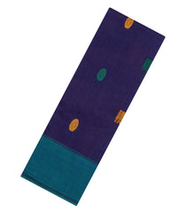 Violet Woven Chettinad Cotton Saree With Buttas-CN1872