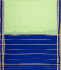 Mint Green Woven Mysore Silk Saree With Contrast Zari Border-MS3830