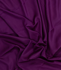 Purple Woven Mysore Silk Saree With Zari Border-MS3688