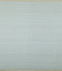 Sky Blue Printed Chanderi Cotton Saree With Floral Motifs-CC1741
