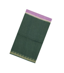 Lavender & Dark Green Woven Blended Viscose Half & Half Saree-BL5527
