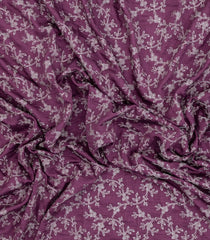 Lilac Synthetic Vichitra Saree With Zari Embroidery & Stone Work-BL5452