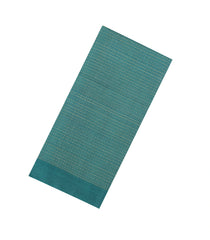 Sea Green Woven Tussar Silk Saree With Checks & Dotted Motifs-TU3570