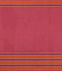 Dusty Peach Handloom Silk Cotton Saree With Buttas-SC4317
