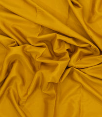Mustard Woven Mysore Silk Saree With Contrast Border-MS3425
