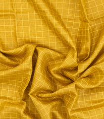 Sandal Woven Linen Saree With Checks -LI0705