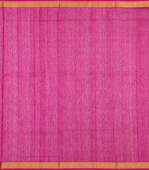 Pink Handloom Maheswari Silk Cotton Saree With Floral Buttas-SC4953