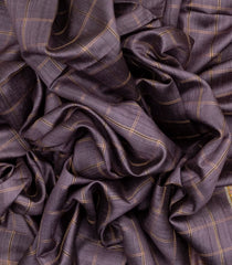 Lilac Handloom Dupion Silk Saree With Printed Fish Pallu-DS0491