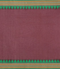 Maroon Woven Chettinad Cotton Saree With Buttas-CN1876