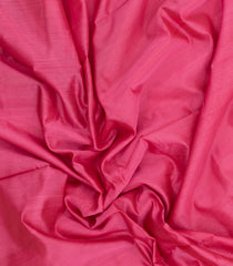 Peach Handloom Maheswari Silk Cotton Saree With Zari Border-SC4935