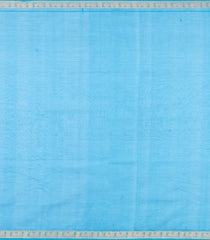 Purple Handloom Silk Cotton Saree With Contrast Border-SC4696