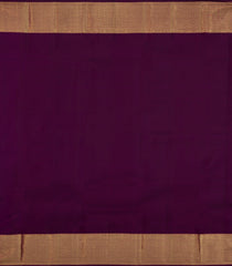 Burgundy Handloom Kanchipuram Silk Saree With Buttas-KA15046-Burgundy