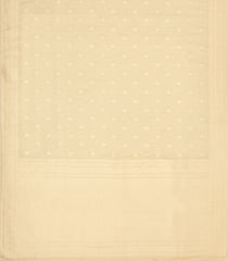Taupe Woven Art Tissue Dupion Saree With Floral Zari Buttas-BL5883
