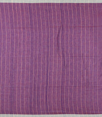 Purple Handloom Bengal Cotton Saree With Buttas-BG1991