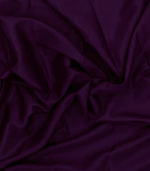 Dark Purple Woven Mysore Silk Saree With Zari Border-MS3432