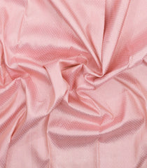Baby Pink Handloom Kanchipuram Bridal Silk Saree With Zari Motifs-KA16271