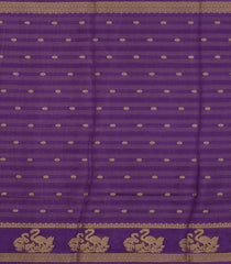 Lilac Printed Synthetics Dola Saree Zari Stripes & Buttas-BL5280