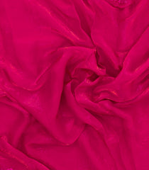 Pink Synthetic Fendy Saree With Embroidered Border-BL5448