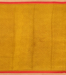 Crimson Woven Pure Silk Saree With Printed Floral Motifs-PS0658