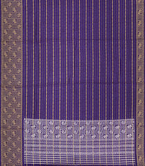 Purple Woven Synthetic Dola Silk Saree With Zari Stripes-BL5716