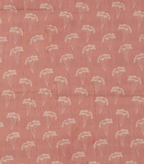 Dusty Pink Woven Art Silk Saree With Printed Abstract & Tree Motifs-BL4947