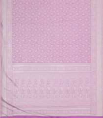 Bubblegum Pink Woven Art Dupion Saree With Floral Zari Motifs-BL5878