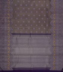 Lilac Handloom Kanchipuram Silk Saree With Chakaram Motifs-KA15031-Lilac