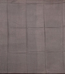 Taupe Woven Tussar Silk Saree With Printed Bird Motifs-TU3099