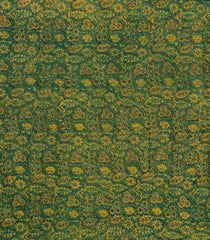 Sea Green Woven Bengal Cotton Saree With Contrast Border-BG1900