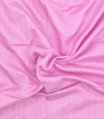 Baby Pink Handloom Maheswari Silk Cotton Saree With Checks-SC4949
