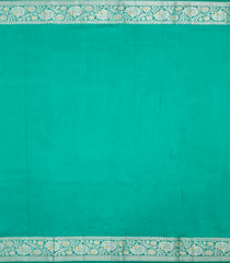 Light Green Woven Banarasi Chiniya Silk Saree With Buttas & Contrast Border-BE1749