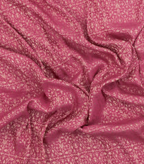 Dusty Peach Woven Mysore Silk Saree With Geometric Floral Motifs-MS3312