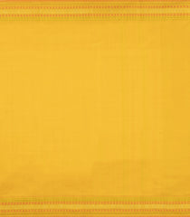 Crimson Handloom Korvai Kanchipuram Silk Saree With Meena Buttas-KA15375