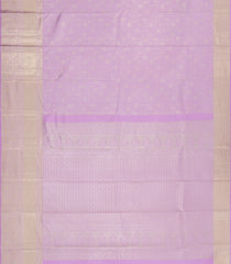 Lavender Woven Tissue Silk Saree With Floral Zari Motifs-KA15558