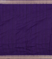 Purple Woven Synthetic Dola Silk Saree With Printed Floral Motifs-BL4892