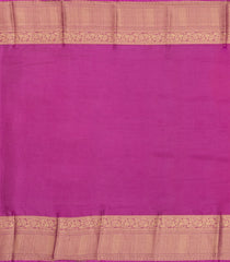 Bubblegum Pink Woven Blended Viscose Saree With Zari Buttas-BL6084
