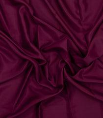 Burugndy Woven Mysore Silk Saree With Contrast Border-MS3749
