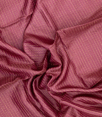 Dusty Pink Woven Tussar Silk Saree With Checks & Dotted Motifs-TU3576