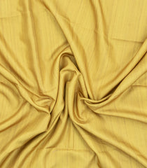 Yellow Printed Synthetic Kotha Silk Saree With Contrast Border-SY0532