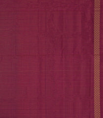 Dark Green Handloom Soft Silk Saree With Zari Stripes & Buttas-SO4325